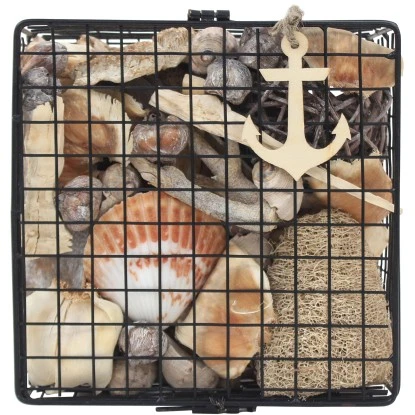 Kayoom Drahtkorb Flora Creme