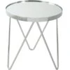 Kayoom Beistelltisch Bonnie Silber Ø 42 Cm X 46 Cm