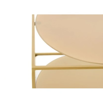 Kayoom Beistelltisch Cody Gold Ø 50 Cm X 36 Cm – Bild 4