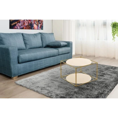 Kayoom Beistelltisch Cody Gold Ø 50 Cm X 36 Cm – Bild 6