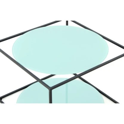 Kayoom Beistelltisch Cody Grün-Schwarz Ø 50 Cm X 36 Cm – Bild 5