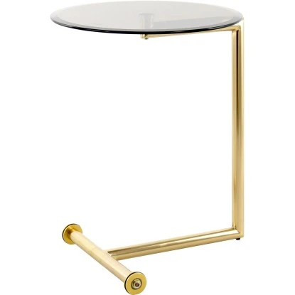 Kayoom Beistelltisch Servant Gold Ø 46 Cm X 62 Cm