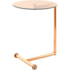 Kayoom Beistelltisch Servant Rosé Ø 46 Cm X 62 Cm