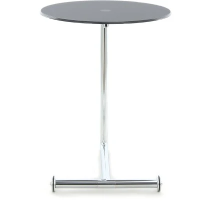 Kayoom Beistelltisch Servant Schwarz-Silber Ø 46 Cm X 62 Cm – Bild 2