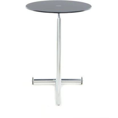 Kayoom Beistelltisch Servant Schwarz-Silber Ø 46 Cm X 62 Cm – Bild 4