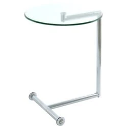 Kayoom Beistelltisch Servant Silber Ø 46 Cm X 62 Cm
