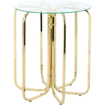 Kayoom Beistelltisch Sherryl Gold Ø 45 Cm X 55 Cm