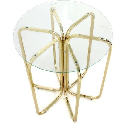 Kayoom Beistelltisch Sherryl Gold Ø 45 Cm X 55 Cm – Bild 2