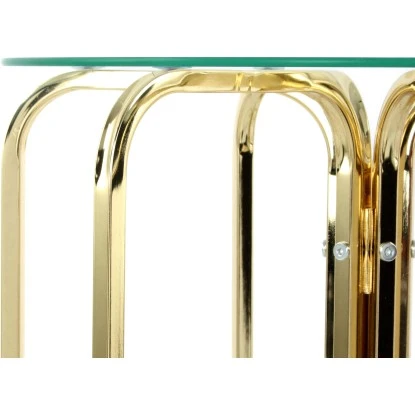 Kayoom Beistelltisch Sherryl Gold Ø 45 Cm X 55 Cm – Bild 4