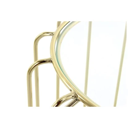 Kayoom Beistelltisch Shirley Gold Ø 40 Cm X 50 Cm – Bild 5