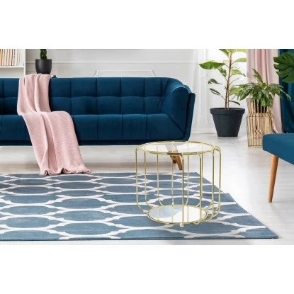 Kayoom Beistelltisch Shirley Gold Ø 40 Cm X 50 Cm – Bild 7