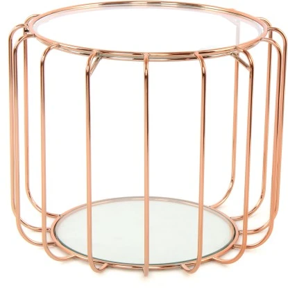 Kayoom Beistelltisch Shirley Rosé Ø 40 Cm X 50 Cm – Bild 4