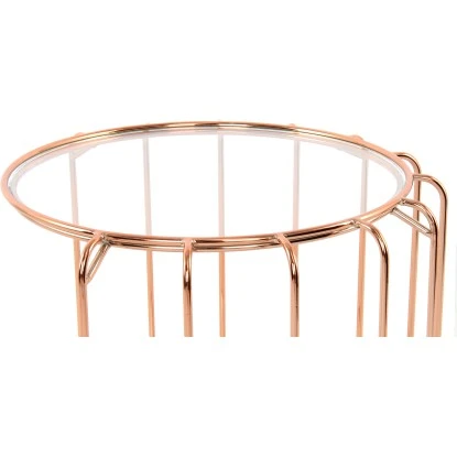 Kayoom Beistelltisch Shirley Rosé Ø 40 Cm X 50 Cm – Bild 6