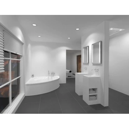 DSK Design LED-Lichtspiegel Silver Dream 50 Cm X 70 Cm – Bild 4