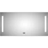 DSK Design LED-Lichtspiegel Silver Time 120 Cm X 60 Cm