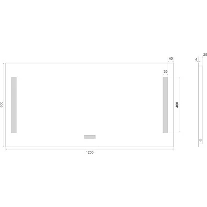 DSK Design LED-Lichtspiegel Silver Time 120 Cm X 60 Cm – Bild 7