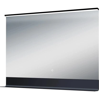 DSK Design LED-Lichtspiegel Black Shelf 80 Cm X 60 Cm