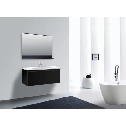 DSK Design LED-Lichtspiegel Black Shelf 80 Cm X 60 Cm â Bild 5