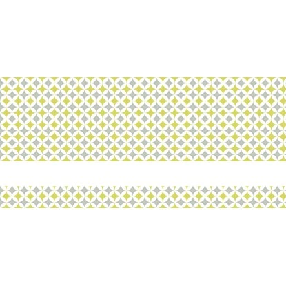 D-c-table Wachstuchtischdecke MonteCarlo Amera Grau-Gelb 110 X 140 Cm