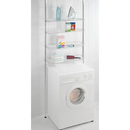 Wenko Teleskopregal Ellera Chrom 65 - 285 Cm X 71 Cm X 20 Cm – Bild 3