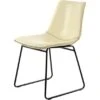 Kayoom Stuhl Caila 110 2er-Set Weiß - Creme 56,5 Cm X 80 Cm X 48,5 Cm