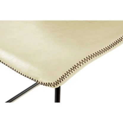 Kayoom Stuhl Caila 110 2er-Set Weiß - Creme 56,5 Cm X 80 Cm X 48,5 Cm – Bild 5