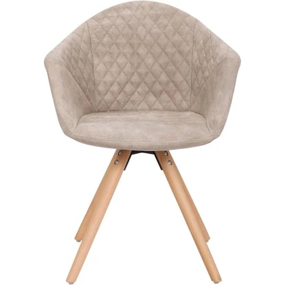 Kayoom Stuhl Chadwick 110 2er-Set Weiß - Creme 59 Cm X 82 Cm X 55 Cm – Bild 2