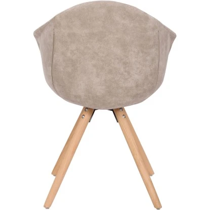 Kayoom Stuhl Chadwick 110 2er-Set Weiß - Creme 59 Cm X 82 Cm X 55 Cm – Bild 4