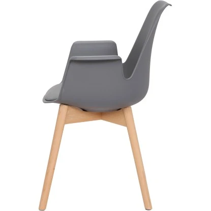 Kayoom Stuhl Chaplin 110 2er-Set Grau 60 Cm X 81,5 Cm X 55 Cm – Bild 3