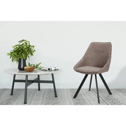 Kayoom Stuhl Cowboy 110 2er-Set Braun50 Cm X 83 Cm X 61 Cm – Bild 7