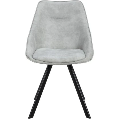 Kayoom Stuhl Cowboy 110 2er-Set Grau 50 Cm X 83 Cm X 61 Cm – Bild 2