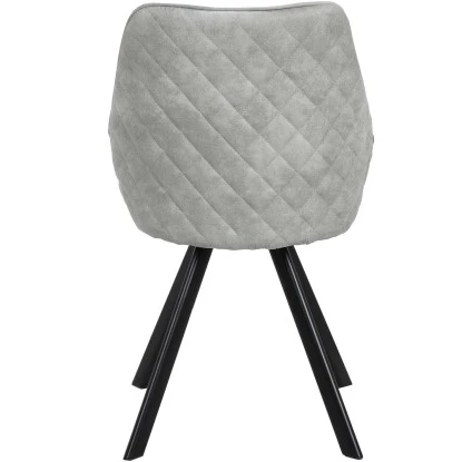 Kayoom Stuhl Cowboy 110 2er-Set Grau 50 Cm X 83 Cm X 61 Cm – Bild 4