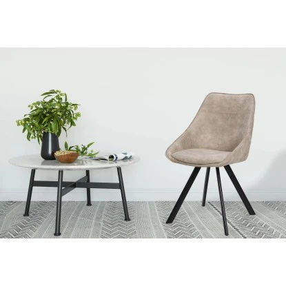 Kayoom Stuhl Cowboy 110 2er-Set Hellbraun 50 Cm X 83 Cm X 61 Cm – Bild 7