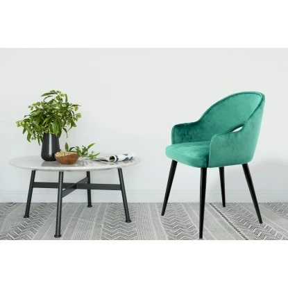 Kayoom Stuhl Joris 110 2er-Set Grün 55 Cm X 77 Cm X 58 Cm – Bild 7