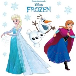 Komar Fenstersticker Frozen Snowflake 31 Cm X 31 Cm