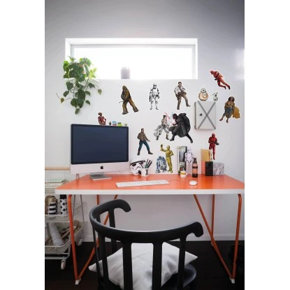 Komar Deko-Sticker Star Wars Heroes Villains 50 Cm X 70 Cm – Bild 2