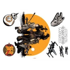 Komar Deko-Sticker Star Wars Resistance 50 Cm X 70 Cm