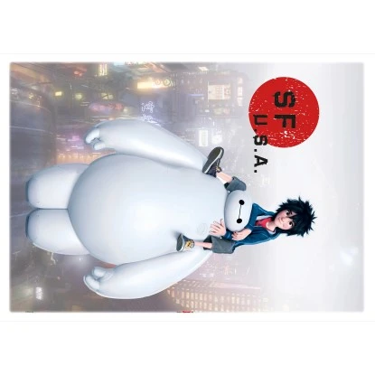 Komar Deko-Sticker Baymax 50 Cm X 70 Cm