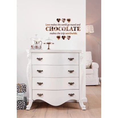 Komar Deko-Sticker Chocolate 50 Cm X 70 Cm – Bild 2