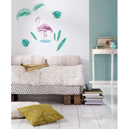 Komar Deko-Sticker Flamingo 50 Cm X 70 Cm – Bild 2