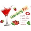 Komar Deko-Sticker Strawberry Kiss 100 Cm X 70 Cm