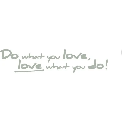 Komar Deko-Sticker Do What You Love 14 Cm X 70 Cm