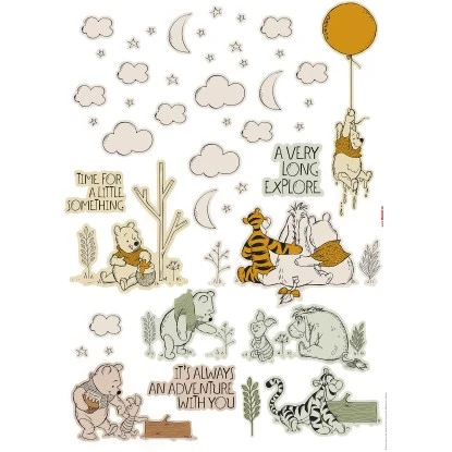 Komar Deko-Sticker Winnies Woodland 50 Cm X 70 Cm