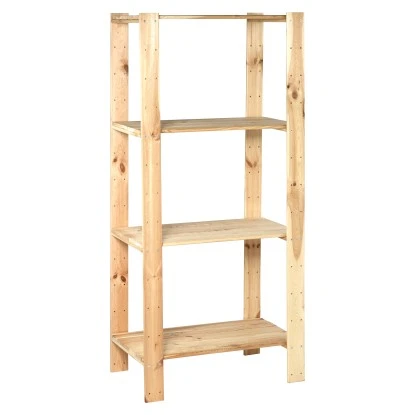 Holz-Schwerlast-Schraubregal FSC® 174 Cm X 80 Cm X 50 Cm Naur