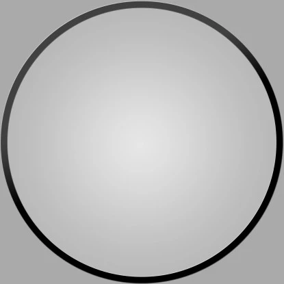 DSK LED-Lichtspiegel Black Ring Ø 50 Cm Schwarz Matt – Bild 2