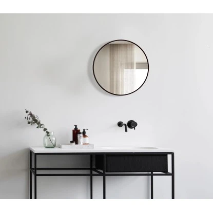 DSK LED-Lichtspiegel Black Ring Ø 50 Cm Schwarz Matt – Bild 4