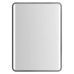 DSK LED-Lichtspiegel Black Classic 50 Cm X 70 Cm Schwarz