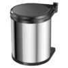 Hailo Mülleimer Compact Box 15 L Edelstahl