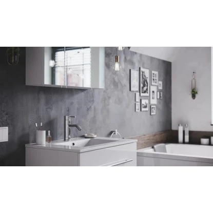 Posseik Badmöbel-Set Homeline 70 Cm Weiß Hochglanz 3-teilig – Bild 6