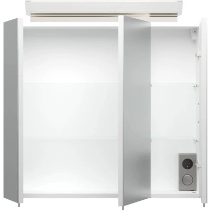 Posseik Badmöbel-Set Homeline 70 Cm Weiß Hochglanz 3-teilig – Bild 5